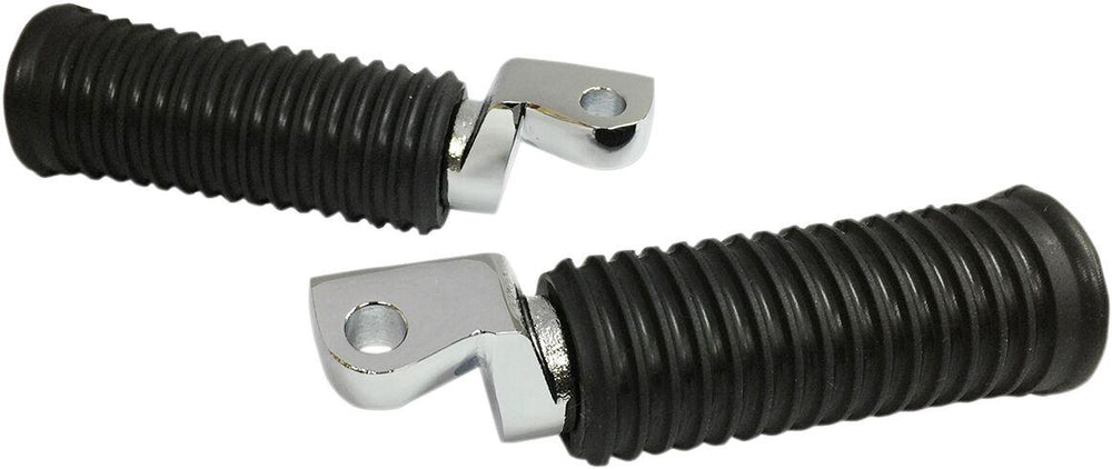 Drag Specialties OEM Style Foot Pegs For Harley Davidson FXCW 1584 2009 - Chrome