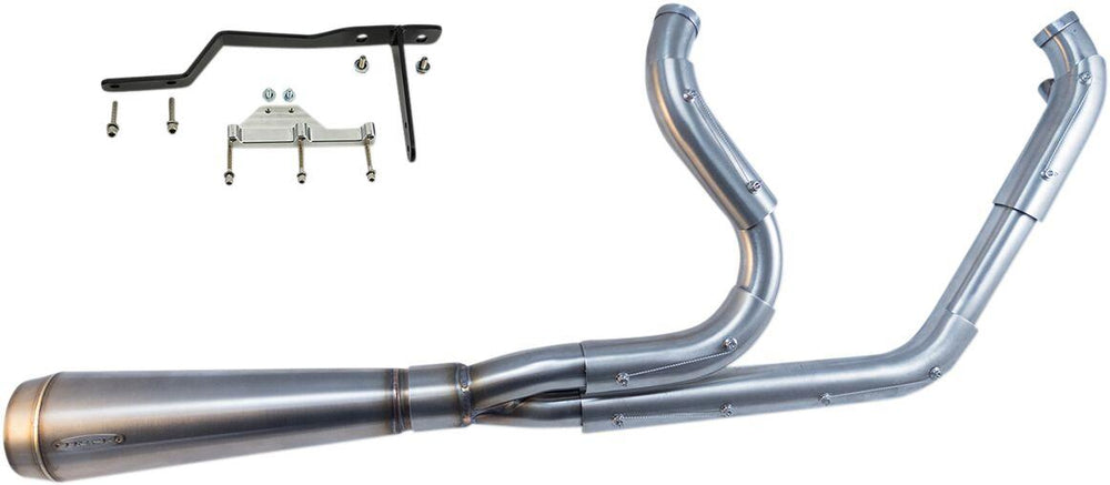 Trask Assault 2:1 Exhaust System For Harley Davidson FLHR 1450 1999-2003 - Stainless Steel