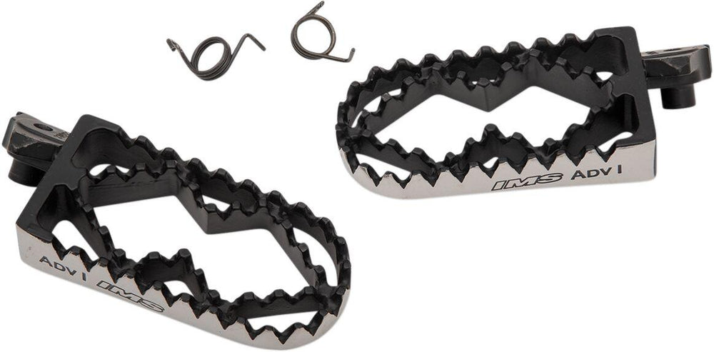 IMS Adventure Series Footpegs For BMW R 1100 GS 1993-1999 - Black Silver