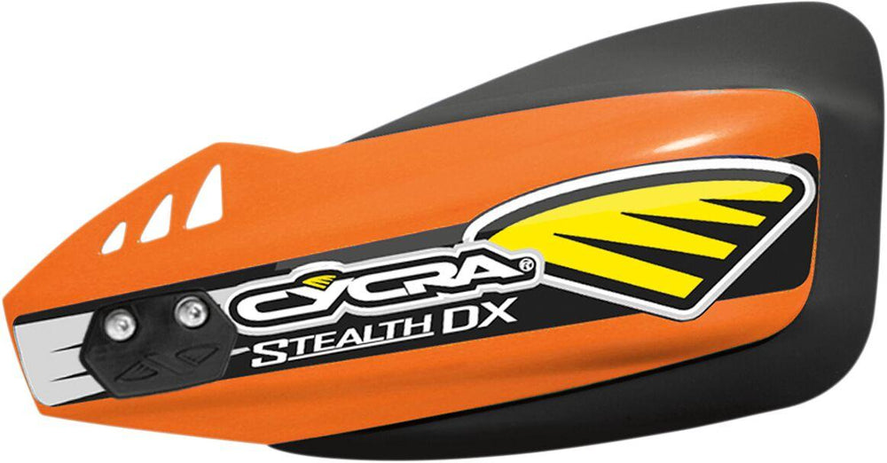 Cycra Stealth DX Hand Guards Racer Pack - Gloss/Orange
