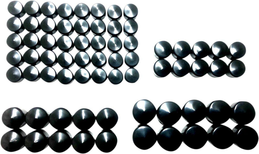 Drag Specialties Bolt Cover Engine Kit For Harley Davidson FLDE 1750 2018-2020 - Black
