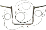 Magnum Shielding 1-1 4" Viking Handlebar Installation Kit For Harley Davidson FLHTCU 1690 2014-2016 25.5 cm (10") - Chrome
