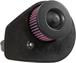 K&N High Flow Air Filter For Harley Davidson XG 500 2015-2016 - Black Red