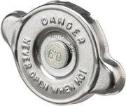Moose Racing Radiator Cap For Polaris 455 4X4 1999 - Silver Stamped Steel