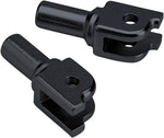 Biltwell Footpegs Mounts For Harley Davidson FLDE 1750 2018-2019 - Black