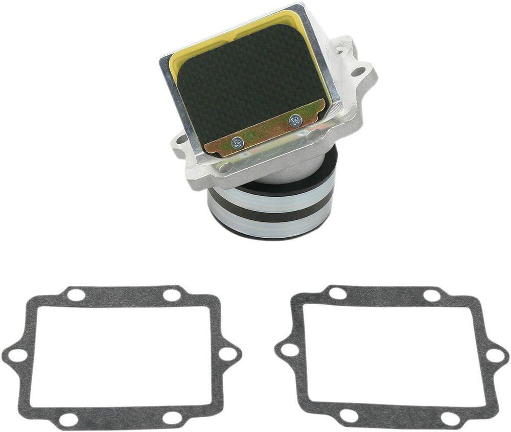 Boyesen Rad Valve Reed Cage Assembly For Kawasaki KX125 1998 - Black/Silver