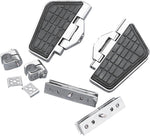Parts Unlimited Engine-Guard Cruise Boards For Honda GL 1100 1980-1983 - Black Chrome