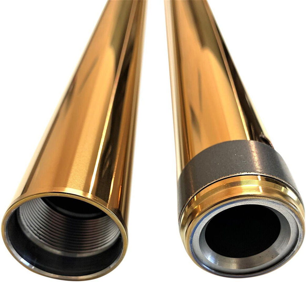 Pro-One Fork Tubes For Harley Davidson FXD 1340 1995-1998 24.25" - Gold
