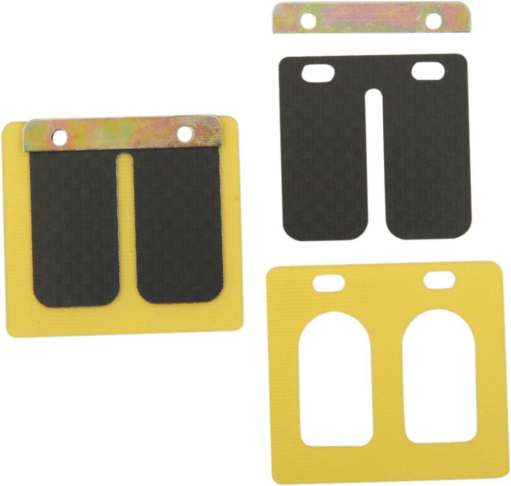 Boyesen Pro Series Reed Set For Yamaha YFS200 1988-2006 - Carbon Fiber/Yellow