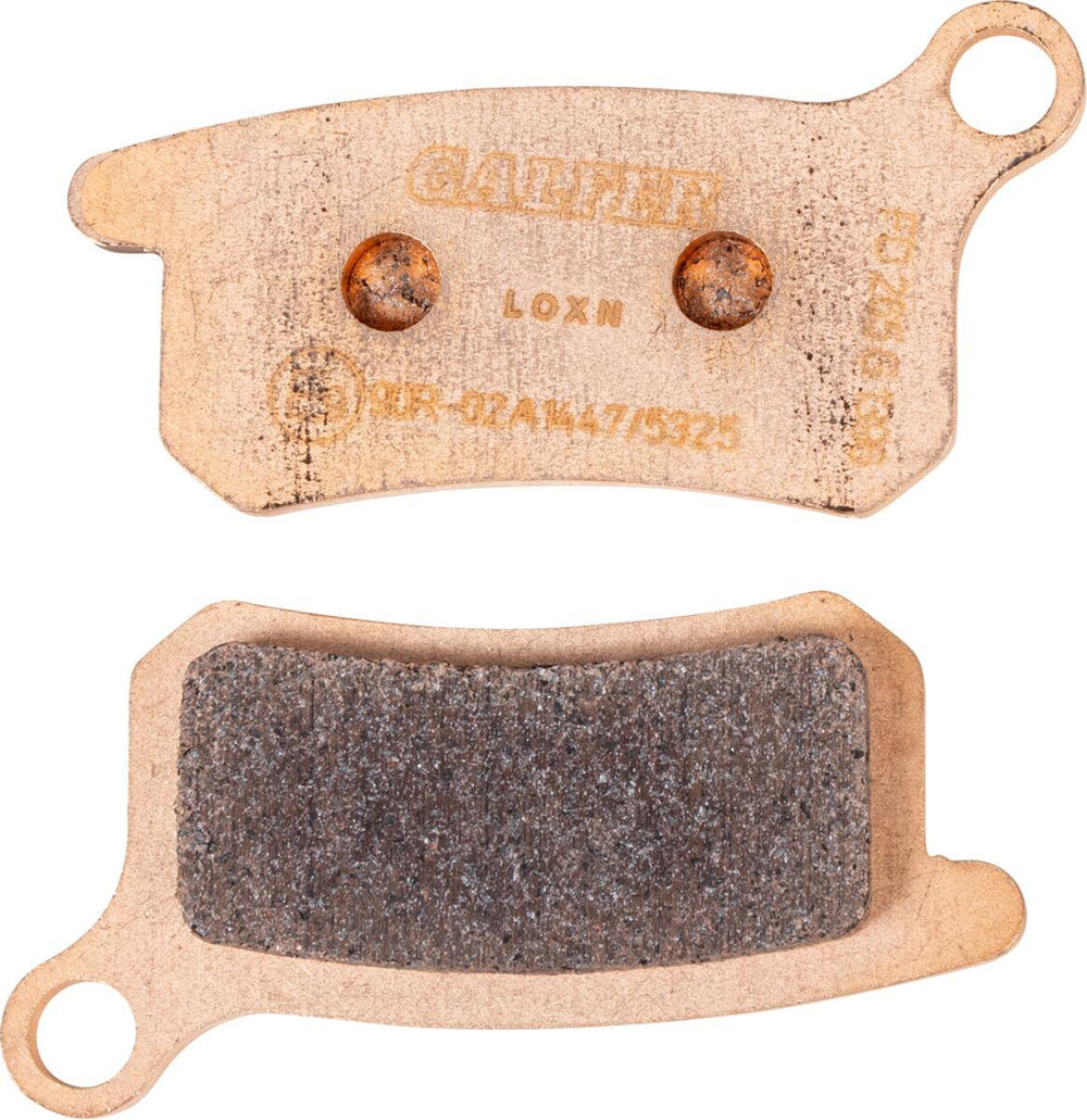Galfer MX Pro Sintered Off Road Brake Pads For Husqvarna CR65 2011-2013 - Front