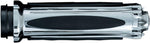 Kuryakyn Zombie Grips For 1" Bars For Harley Davidson FLDE 1750 2018 - Black/Chrome