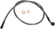 Magnum Shielding Designer Series ABS-Specific Brake Hose Kit For Harley Davidson FLD 1690 2012-2014 Front Upper 91.5 cm (36") - Black Black Pearl