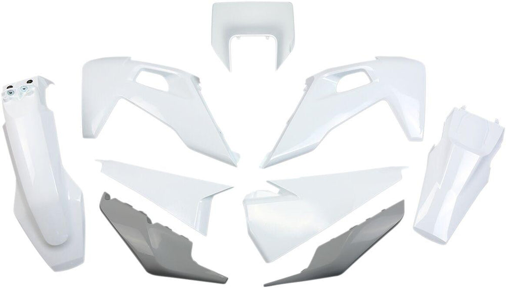 UFO Plastics Kit For Husqvarna FC250 2022 - Grey White