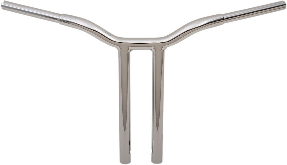 LA Choppers Kage Fighter Welded Straight-Riser Handlebar 40.5 cm (16") - Chrome