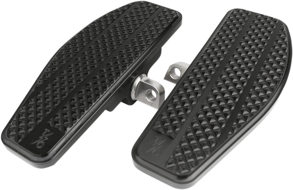 Thrashin Supply Co Mini Floorboards For Harley Davidson FLD 1690 Dyna Switchback 2012-2016 - Black