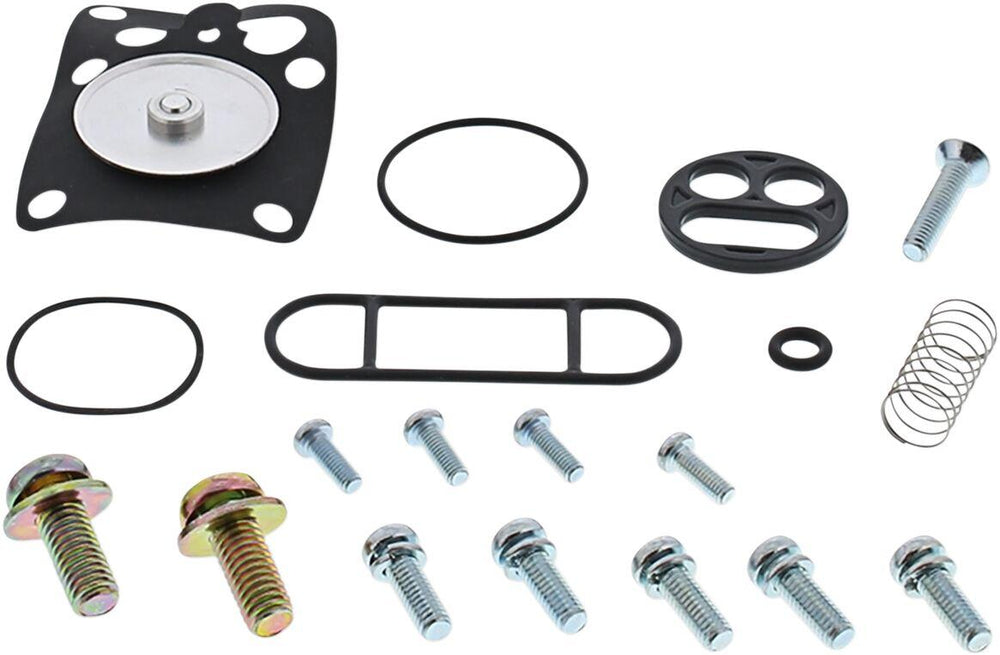 Moose Racing Fuel Petcock Rebuild Kit For Suzuki LT-A 500 F 4X4 1999-2001 - Black/Silver