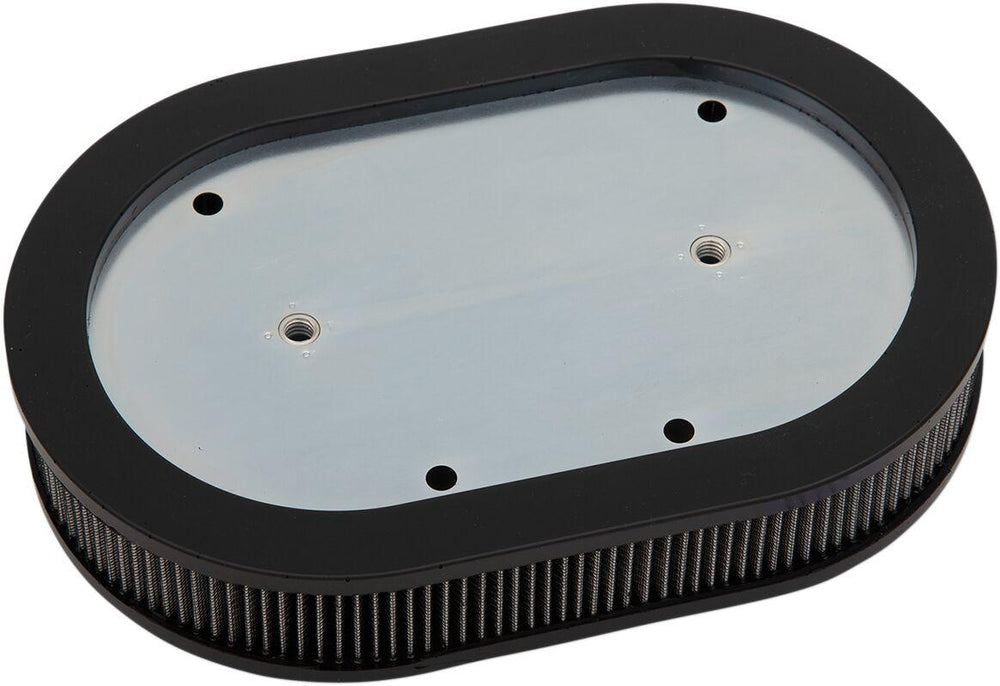 Drag Specialties Replacement Air Filter For Harley Davidson XL 1200 C 2004-2020 - Black Silver
