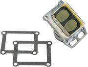 Boyesen Rad Valve Reed Cage Assembly For Yamaha YZ125 2001-2002 - Black/Silver