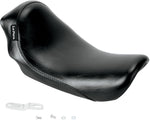 LE Pera Silhouette Solo Seat For Harley Davidson FLD 1690 2012-2013 Smooth - Black