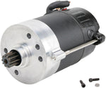 Drag Specialties 1.4 kW Compact High-Performance Starter Motor For Harley Davidson FL 1200 1973-1977 - Black
