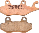 DP Brakes Standard DP Sintered Brake Pads For Kymco Agility 125 CBS 2021-2024 Front/Fits Front Left Or Right/Rear/Fits Rear Left Or Right