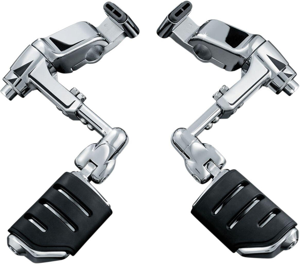 Kuryakyn Ergo III Cruise Mounts For Honda GL 1800 2001-2017 - Black/Chrome