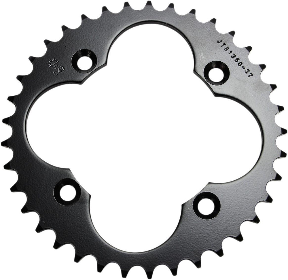 JT Steel Sprocket For Honda TRX250R 1986-1989 Rear 37T - Black