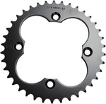 JT Steel Sprocket For Honda TRX250 1987 Rear 38T - Black