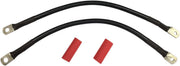 Drag Specialties Battery Cable Set For Harley Davidson XL 1200 C 2004-2009 - Black