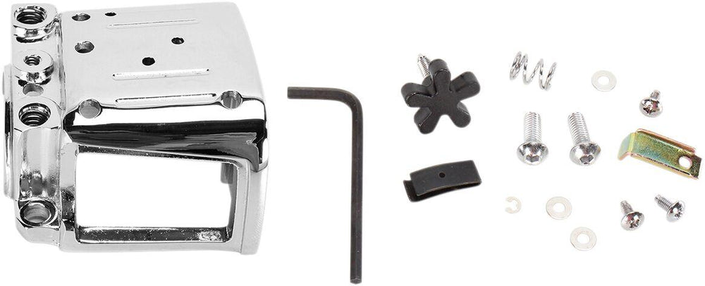 Drag Specialties Handlebar Switch Housing Kit For Harley Davidson FLH 1340 1982-1984 Lower Right - Chrome