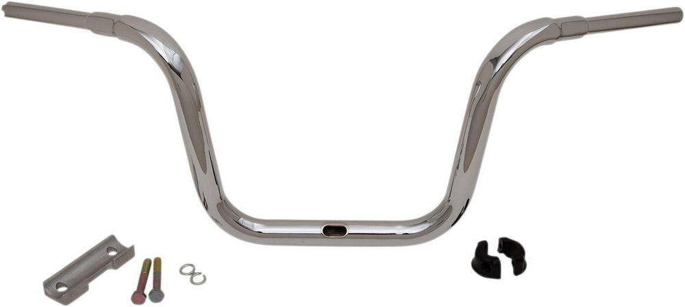 LA Choppers 1-1/2" Grande Traditional Ape Hanger Handlebar For Harley Davidson FLHT 1750 ABS 2019-2020 30.5 cm (12") - Chrome