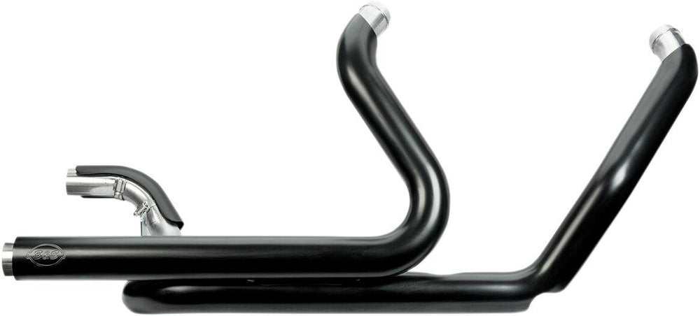S&S Cycle Power Tune Dual Headers For Harley Davidson FLHR 1750 2017-2019 - Black/Ceramic