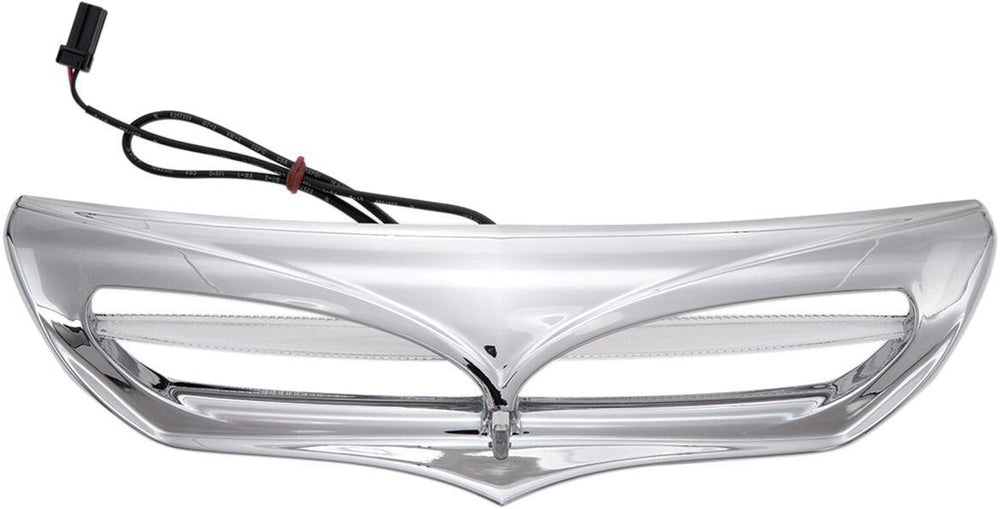 Ciro LED Lighted Fairing Vent Trim For Harley Davidson FLH 1868 ABS 2021 Fairing Chrome