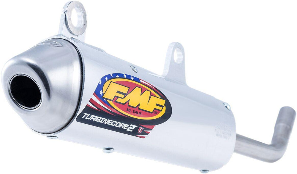 FMF Turbinecore 2 Silencer For Yamaha YZ65 2018-2025 - Silver