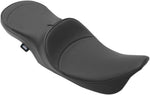 Drag Specialties Low Profile Mild Stitched Touring Seat For Harley Davidson FLHR 1340 1997-1998 - Black