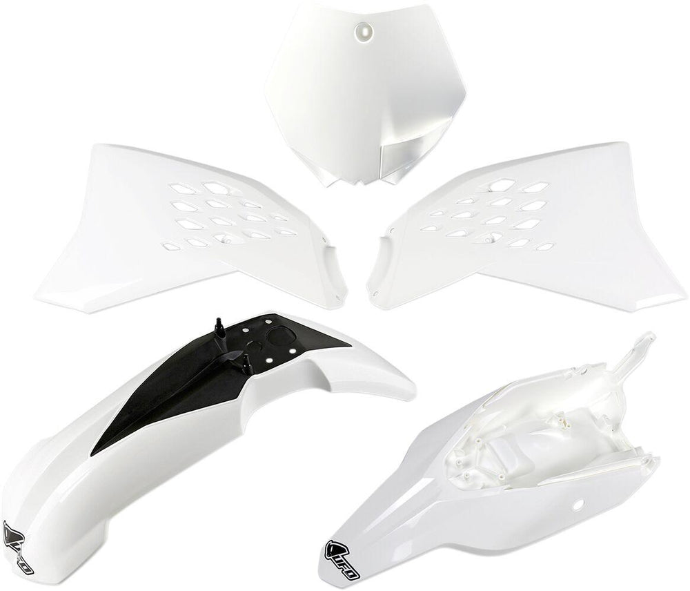 UFO Plastics Kit For KTM  SX65 2012-2015 - White