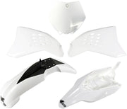 UFO Plastics Kit For KTM  SX65 2012-2015 - White