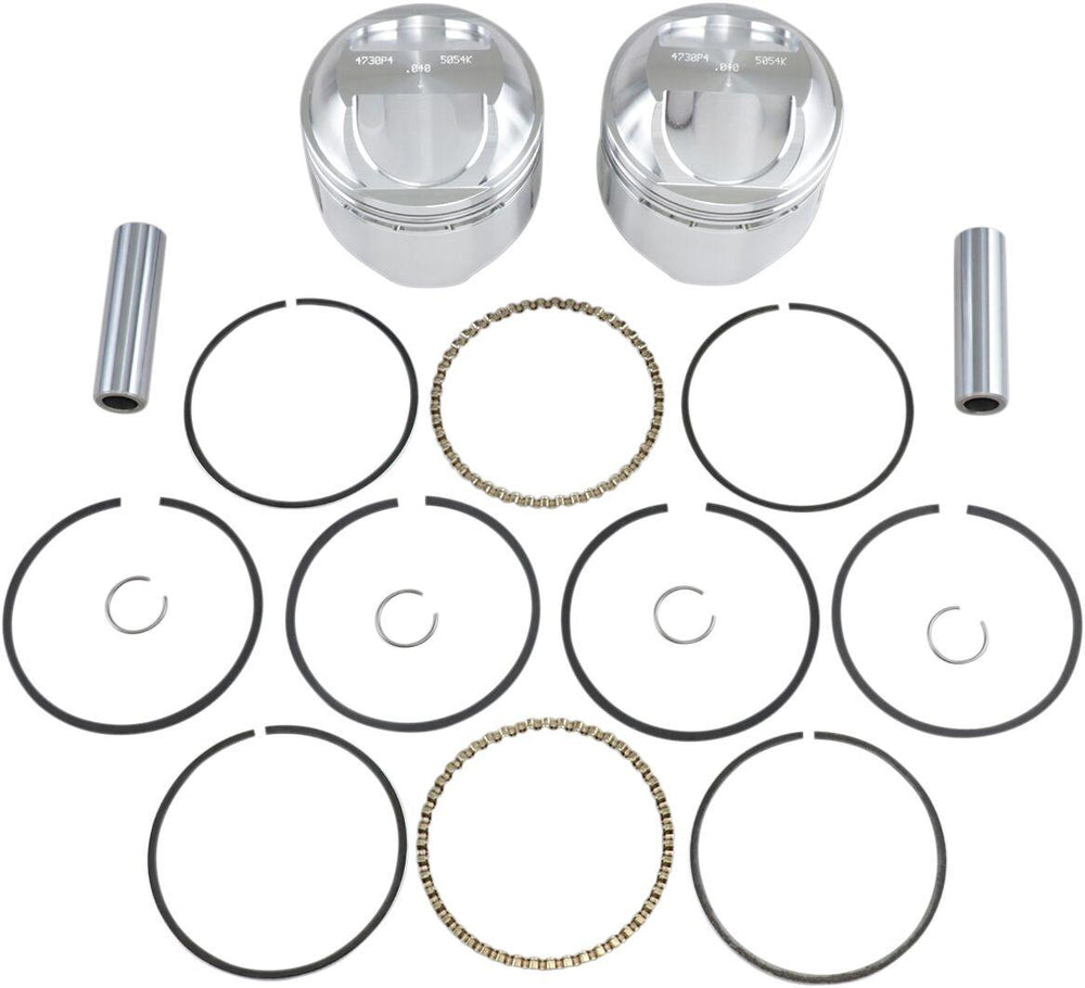 Wiseco High-Performance Piston Kit For Harley Davidson FLH 1340 1979-1984 +0.040" - Aluminum