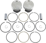 Wiseco High-Performance Piston Kit For Harley Davidson FLH +0.020" - Aluminum