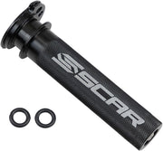 Scar Motocross Aluminium Throttle Tube with Bearing For Gas Gas EC 250 2021-2025 - Black