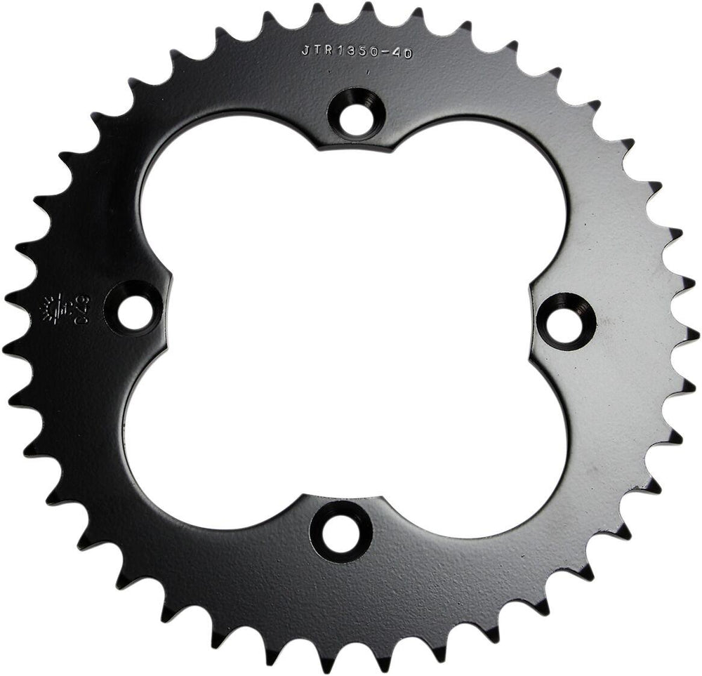 JT Steel Sprocket For Honda TRX250R 1986-1989 Rear 40T - Black