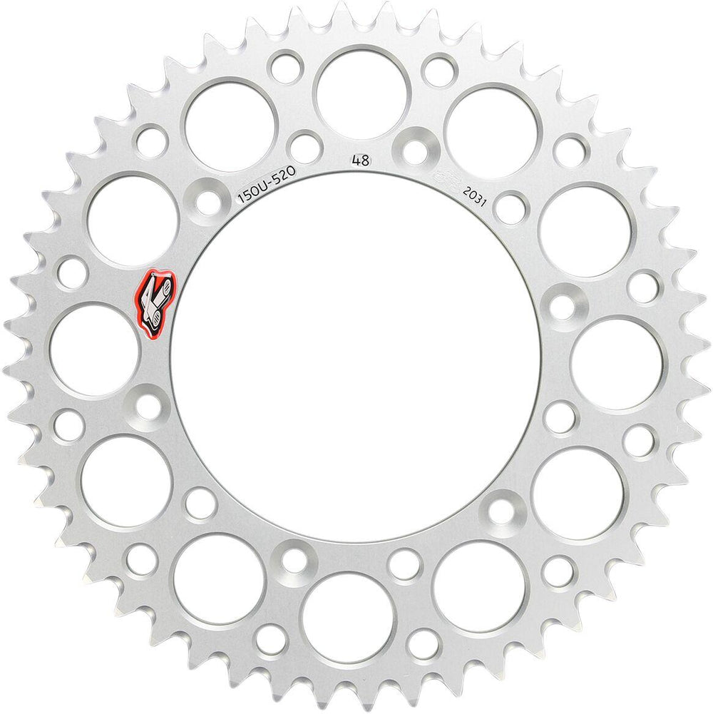 Renthal Ultralight Sprocket For Yamaha WRF250 2001-2025 Rear 48T - Silver