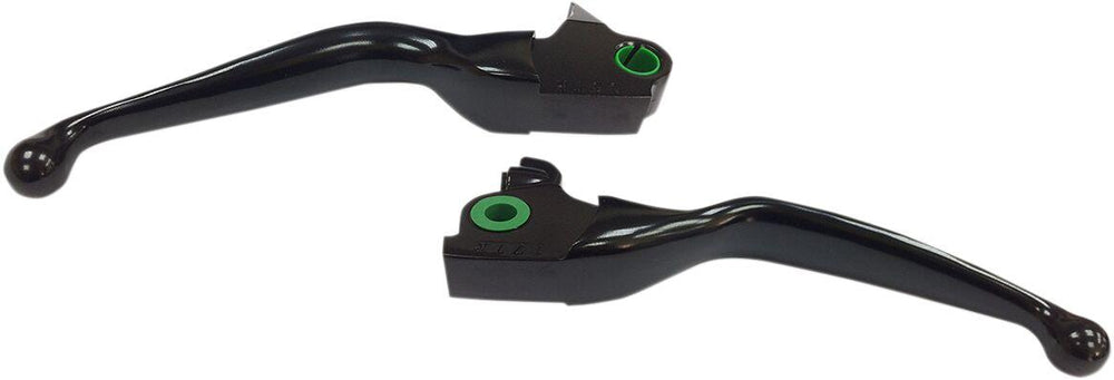 Drag Specialties Wide Blade Lever Set For Harley Davidson FLHTCUTG 1750 2017-2018 - Black