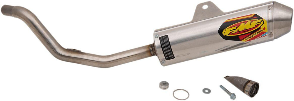FMF Powercore 4  Silencer For Honda CRF250F 2023-2025 - Silver