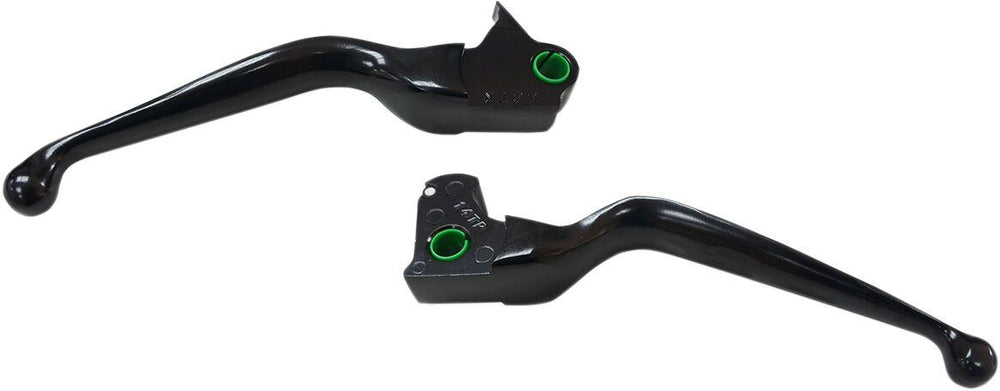 Drag Specialties Wide Blade Lever Set For Harley Davidson FLHTCUTG 1690 2014-2016 - Black