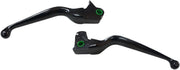 Drag Specialties Wide Blade Lever Set For Harley Davidson FLHTCUTG 1690 2014-2016 - Black
