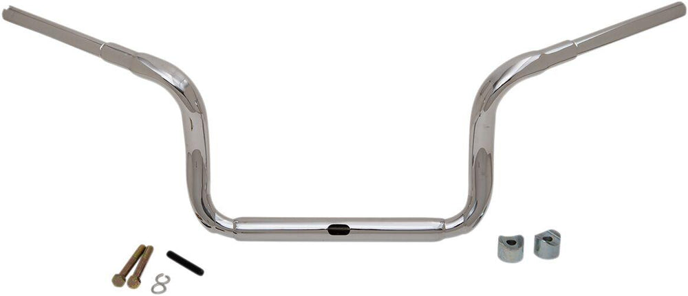 LA Choppers 1-1/2" Grande Traditional Ape Hanger Handlebar For Harley Davidson FLHC 1979 25.5 cm (10") - Chrome