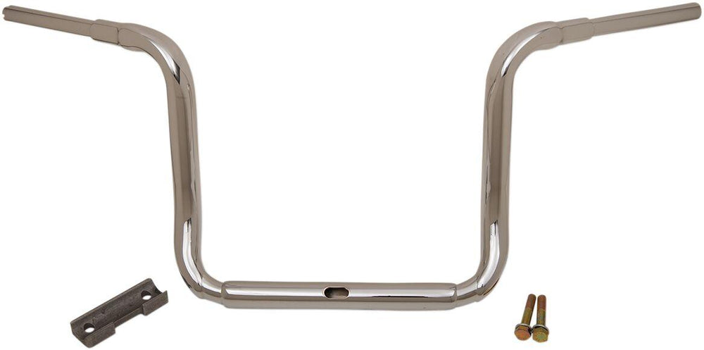 LA Choppers 1-1/2" Grande Touring Ape Hanger Handlebar For Harley Davidson FLHT 1750 ABS 2019-2022 35.5 cm (14") - Chrome