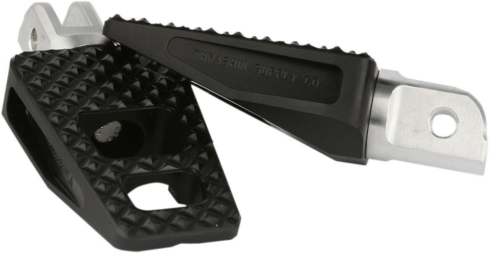 Thrashin Supply Co P-54 Footpegs For Harley Davidson FLDE 1750 2018-2020 Front - Black