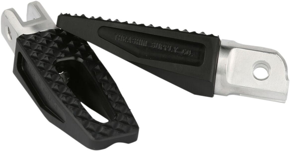 Thrashin Supply Co P-54 Footpegs For Harley Davidson FLDE 1750 2018-2020 Front - Black
